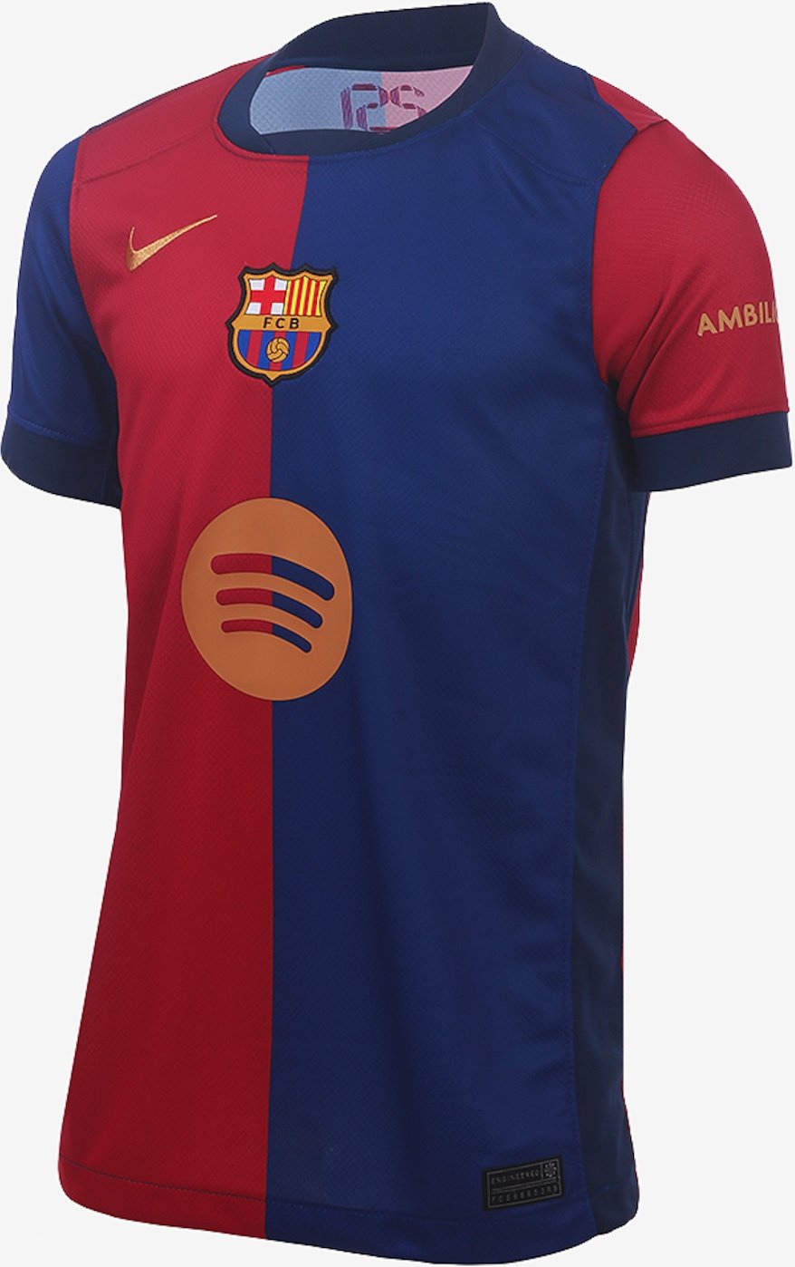 Camisa Nike Barcelona I 2024/25 Torcedor Pro Infantil