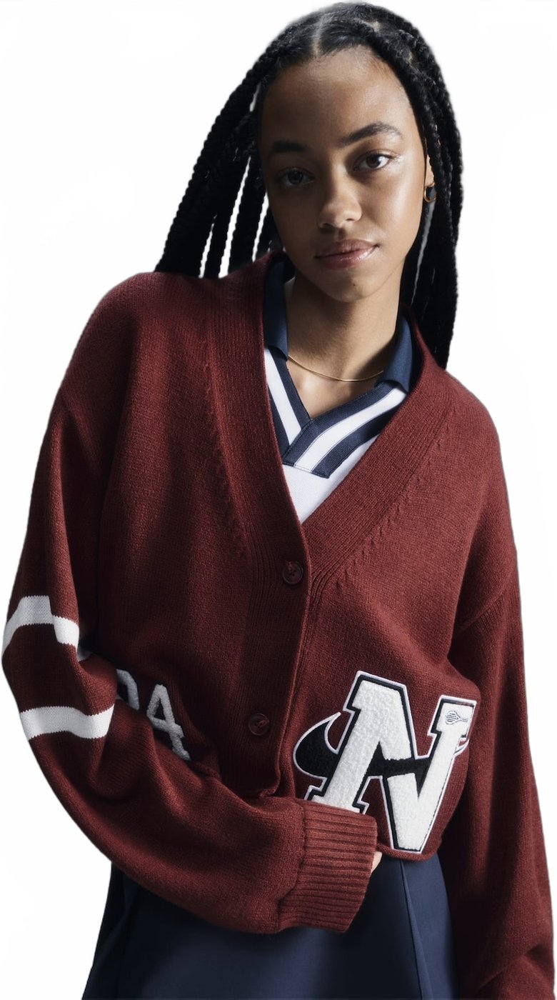 Imagem principal Cardigan Nike Sportswear Yoon Feminino Vinho Nike Sportswear Vinho