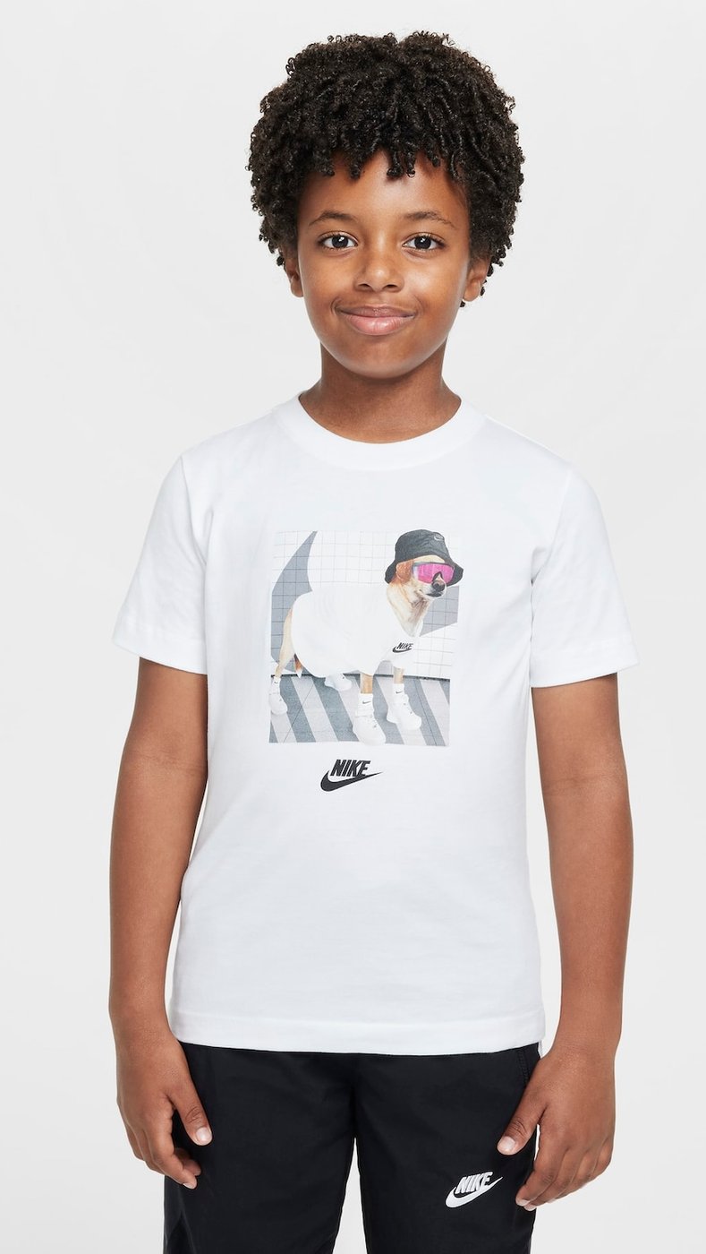 Imagem principal Camiseta Nike Sportswear Adapt Infantil Preto Nike Sportswear Preto