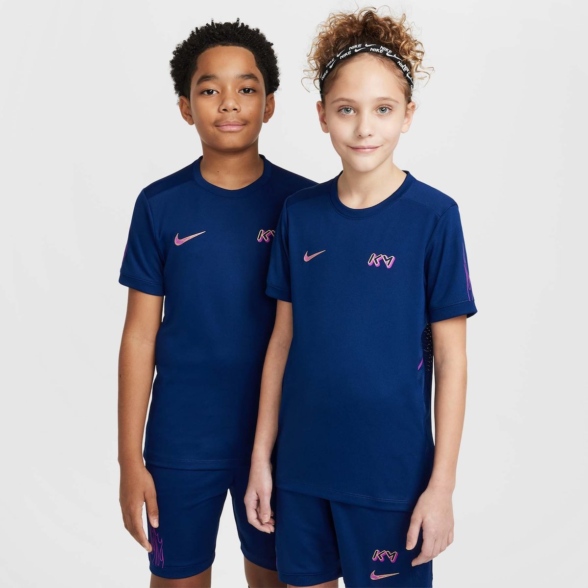 Imagem principal Camiseta Nike Kylian Mbappé Academy Pro Infantil Azul Nike Azul