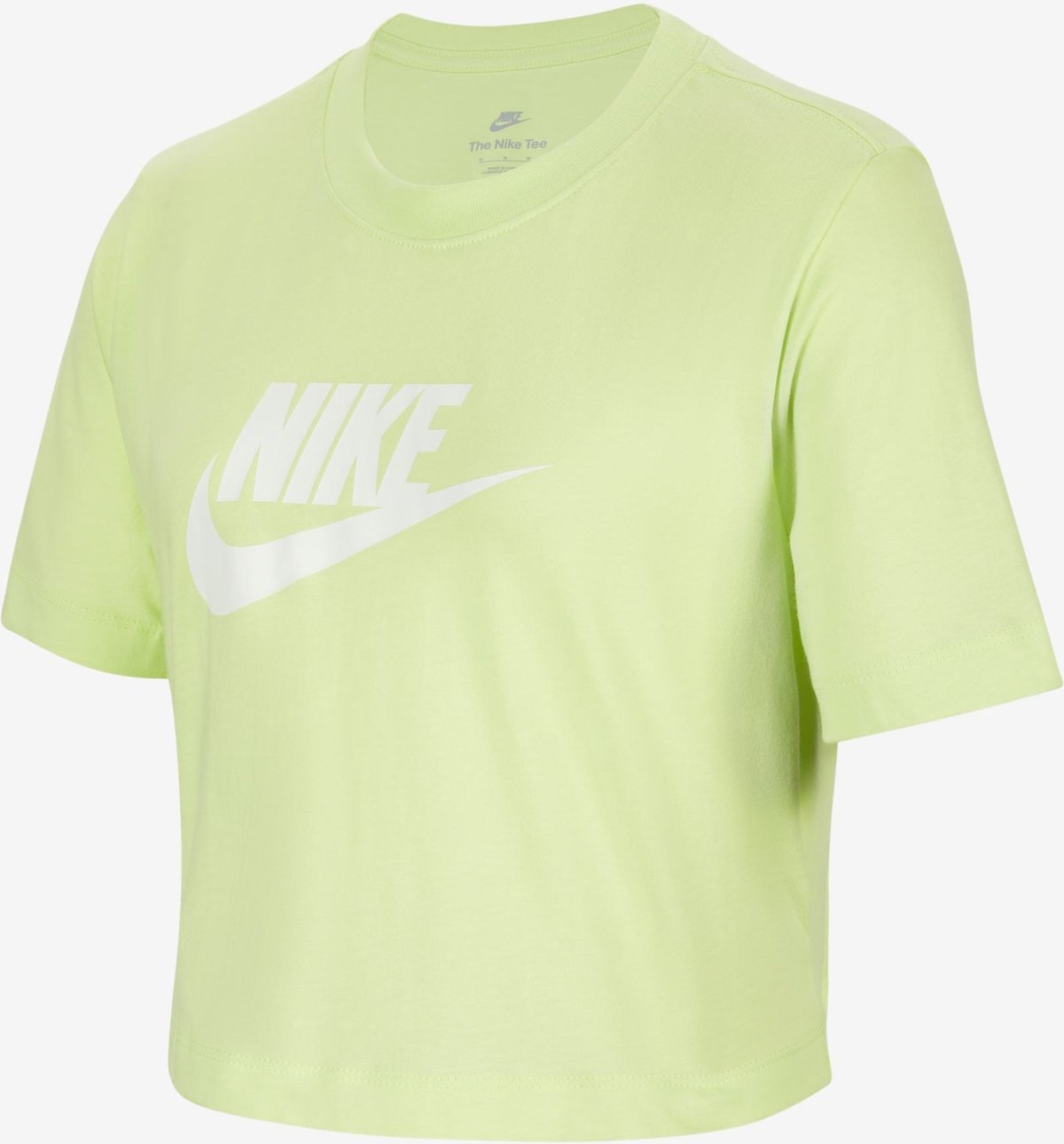 Imagem principal Camiseta Nike Sportswear Cropped Infantil Verde Nike Sportswear Verde