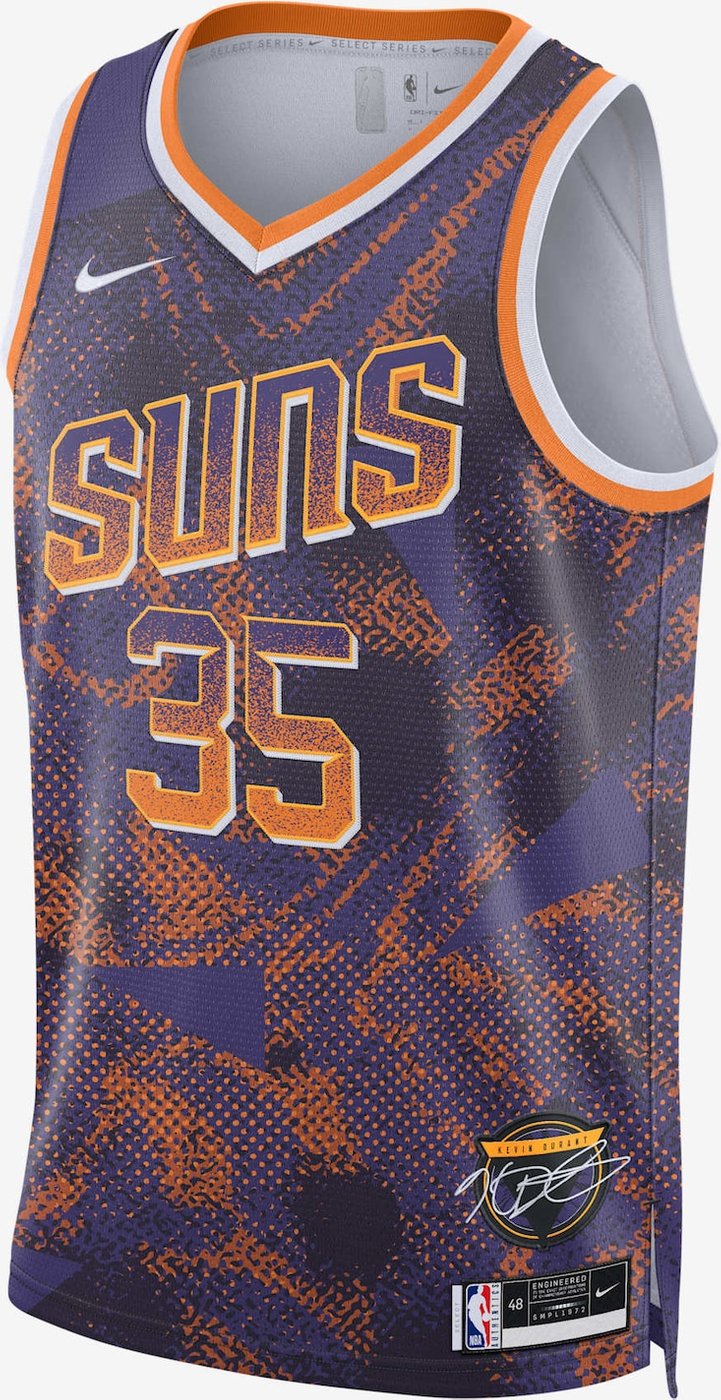 Imagem principal Regata Nike NBA Kevin Durant Phoenix Suns 2025/26 Select Series Masculina Roxo Nike Roxo