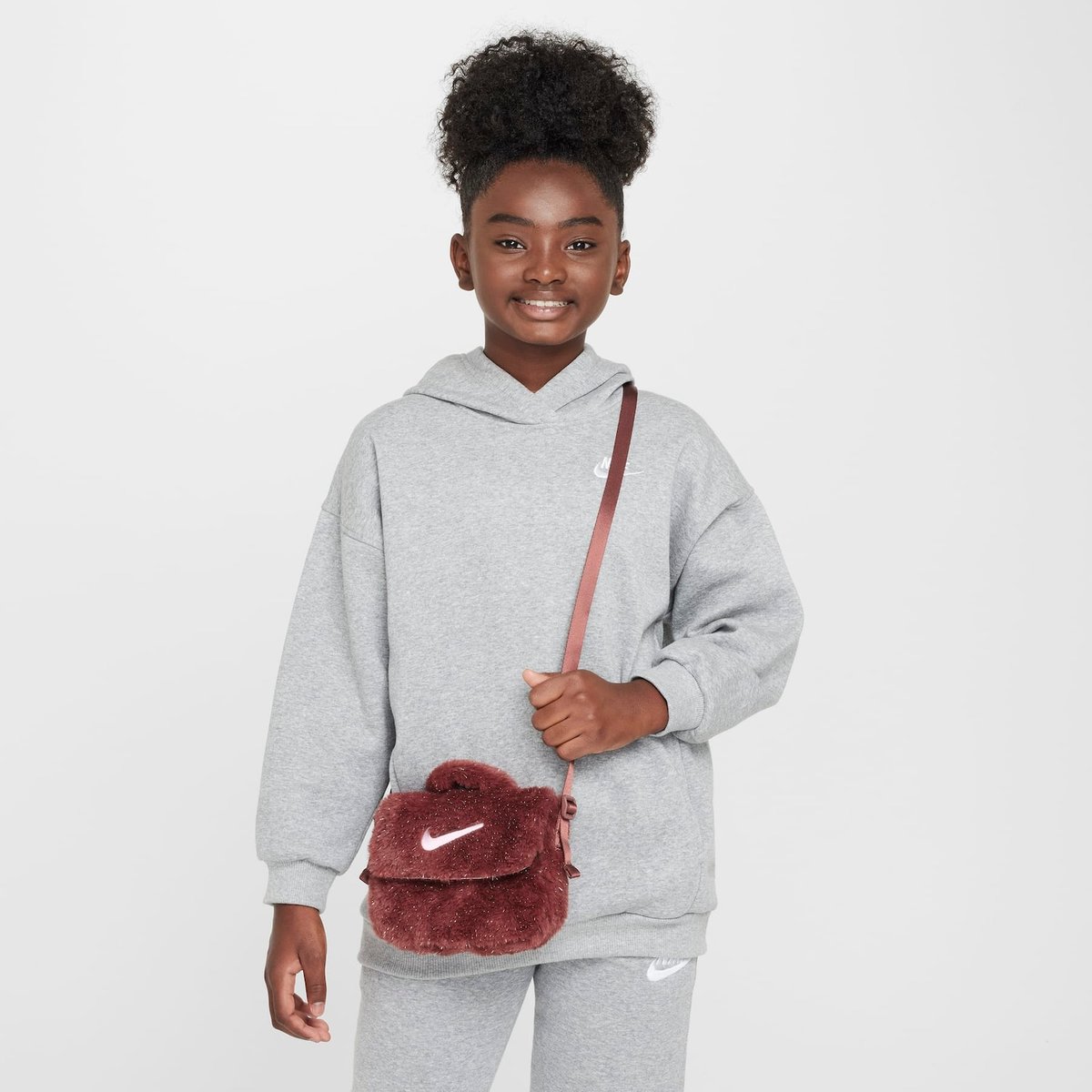 Imagem principal Bolsa Transversal Nike FX Infantil Marrom Nike Marrom