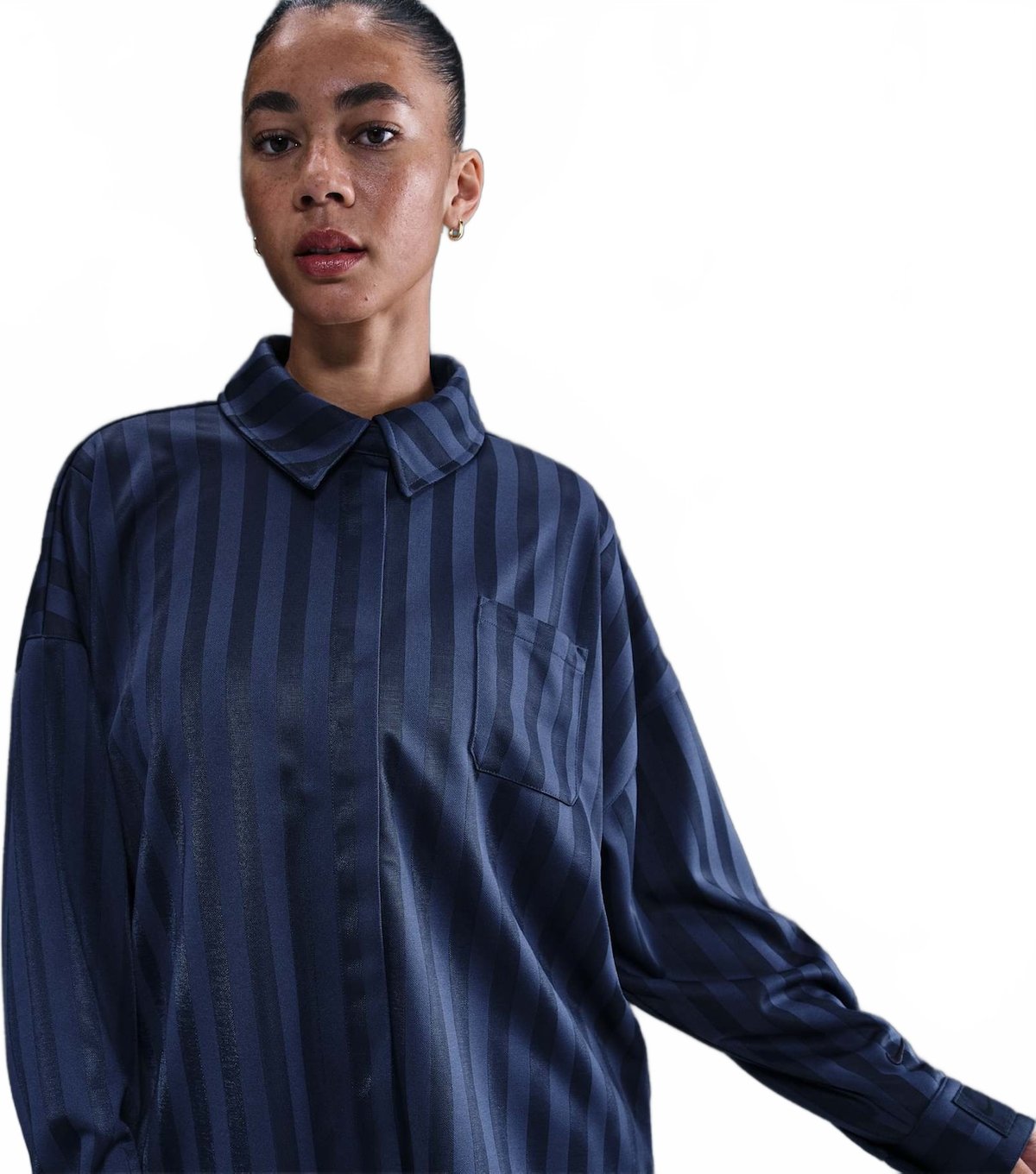 Camisa Nike Sportswear Stripe Feminina