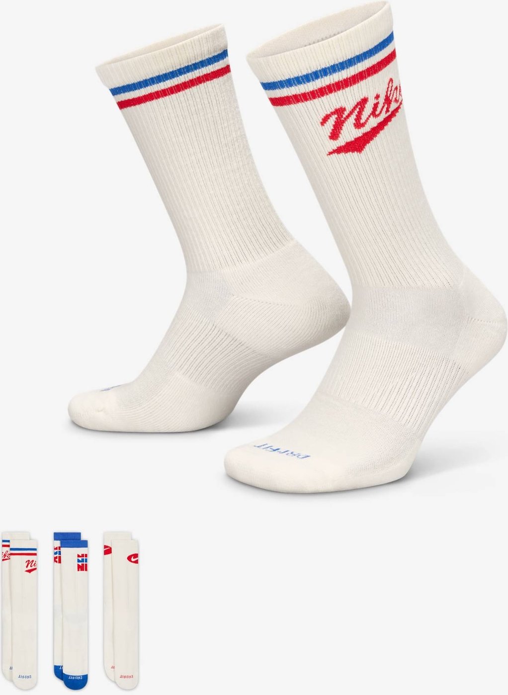 Meias Nike Everyday Plus (3 Pares) Unissex