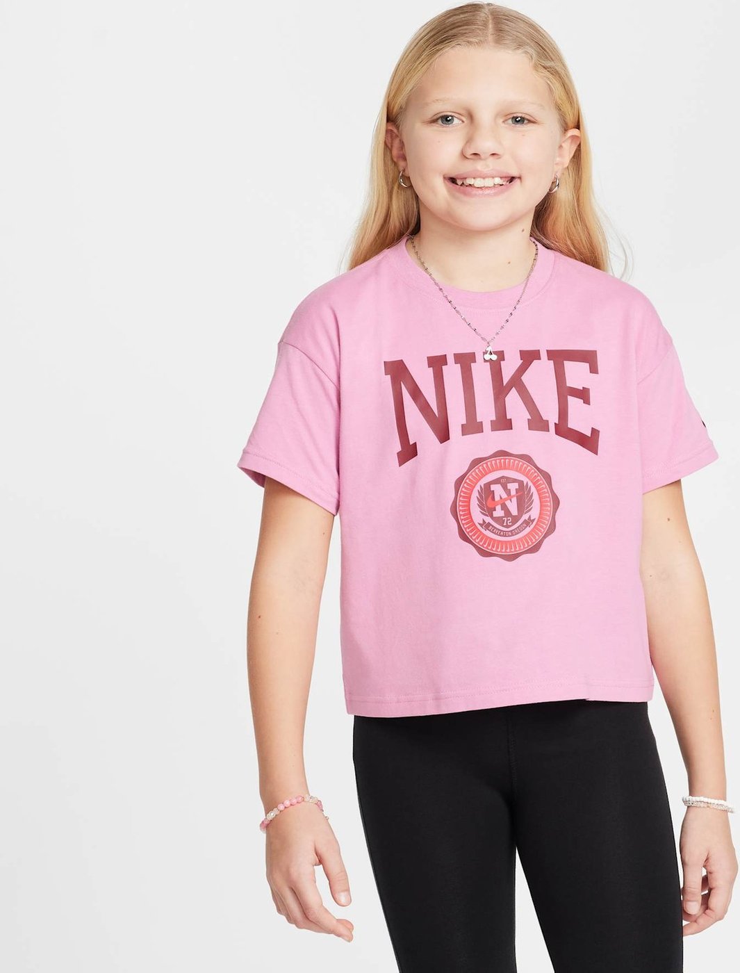 Imagem principal Camiseta Nike Sportswear Infantil Cinza Nike Sportswear Cinza
