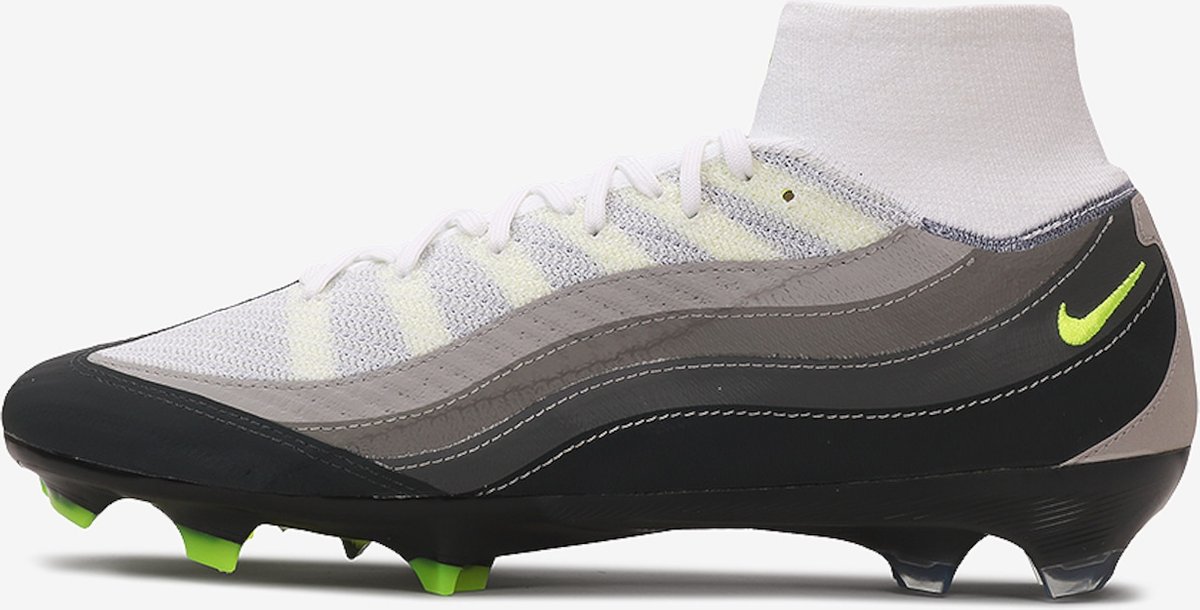 Imagem principal Chuteira Nike Air Zoom Mercurial Superfly 10 Air Max 95 Elite Campo Preto Nike Preto