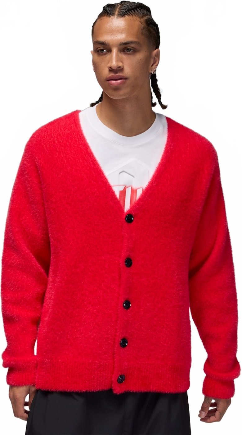 Imagem principal Cardigan Air Jordan Masculino Vermelho Jordan Vermelho
