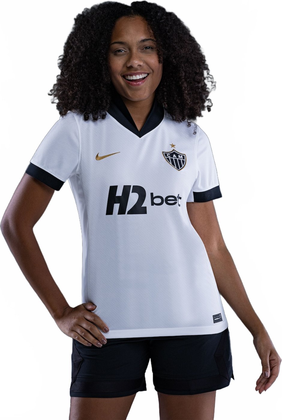 Imagem principal Camisa Atlético Mineiro Nike II 2026/27 Torcedora Pro Feminina Branco Nike Branco