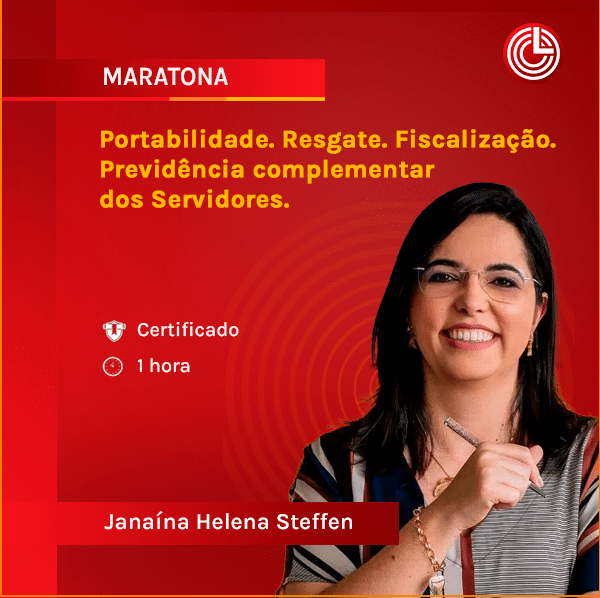 Imagem principal Portabilidade. Resgate. Fiscalização. Previdência complementar dos Servidores.