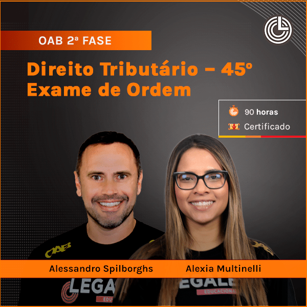 Imagem principal OAB 2ª Fase: Direito Tributário - 45º Exame de Ordem