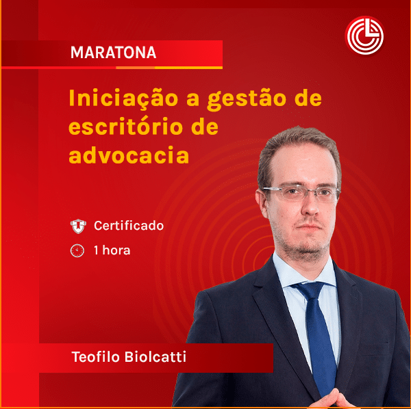 Imagem principal Iniciação a gestão de escritório de advocacia