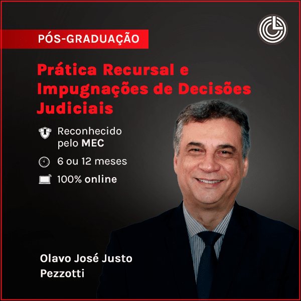 Imagem principal Pós-graduação em Prática Recursal e Impugnações de Decisões Judiciais