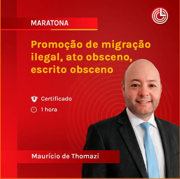 Imagem principal Promoção de migração ilegal, ato obsceno, escrito obsceno