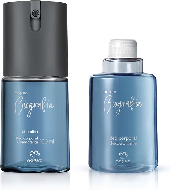 Imagem principal Kit Biografia Masculino Desodorante Corporal com Refil (2 produtos) Natura BR Natura BR
