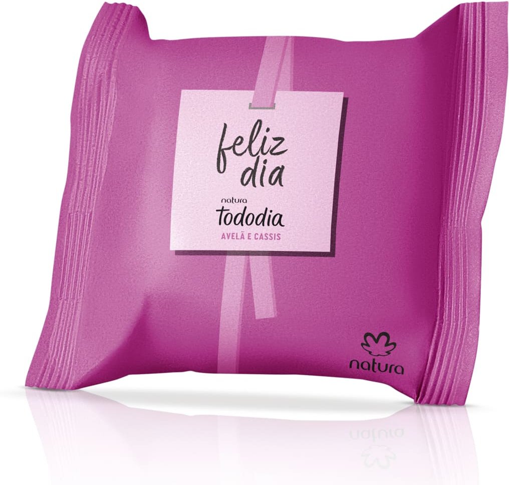 Sabonete em Barra Puro Vegetal Tododia Avelã e Cassis