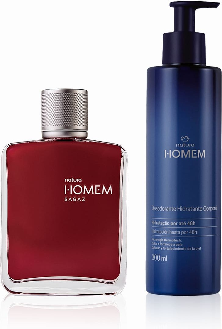 Imagem principal Kit Natura Homem Sagaz e Hidratante Corporal (2 produtos) Natura BR Natura BR