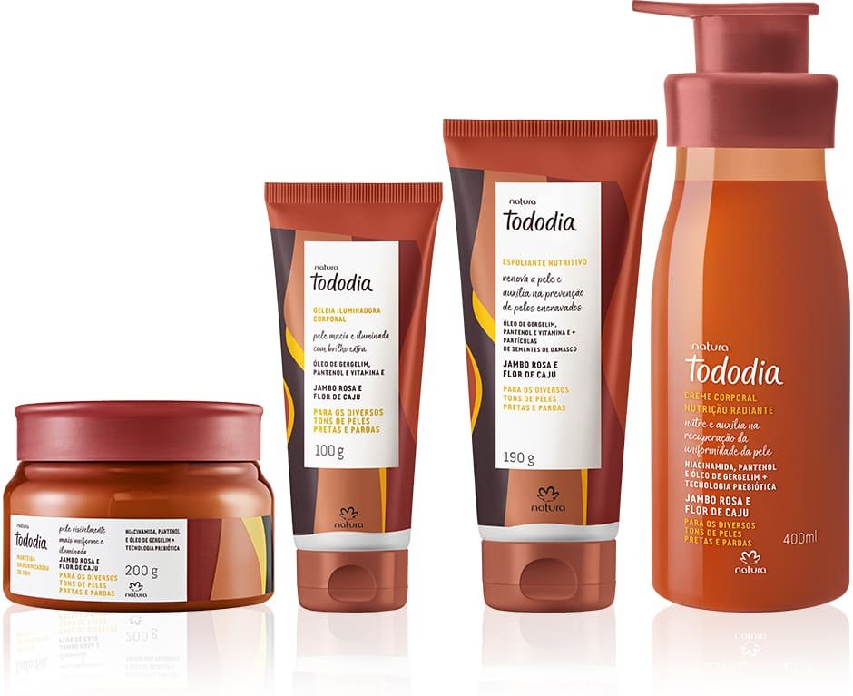 Imagem principal Kit Tododia Jambo Rosa e Flor de Caju Completo (4 produtos) Natura BR Natura BR