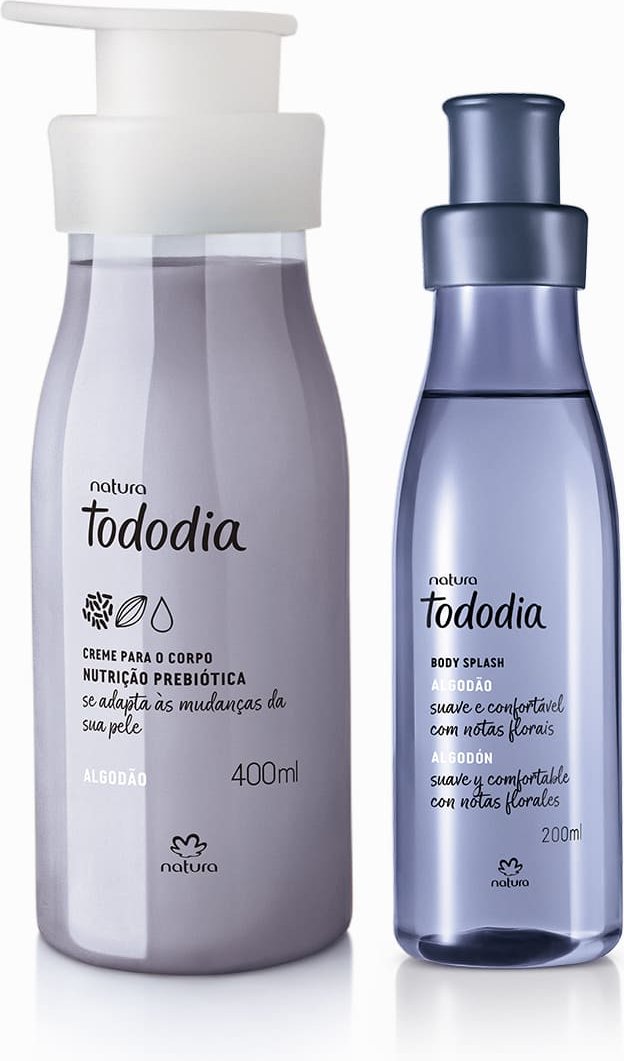 Imagem principal Kit Tododia Algodão com Hidratante e Body Splash (2 produtos) Natura BR Natura BR