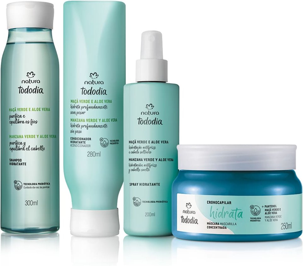 Imagem principal Kit Tododia Maçã Verde e Aloe Vera (4 produtos) Natura BR Natura BR