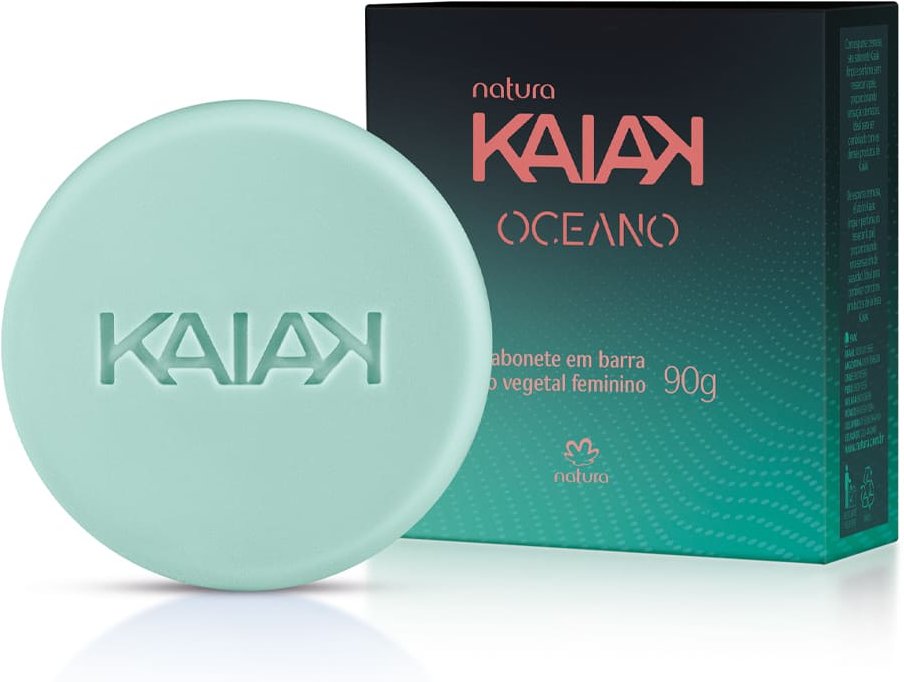Sabonete em Barra Puro Vegetal Kaiak Oceano Feminino