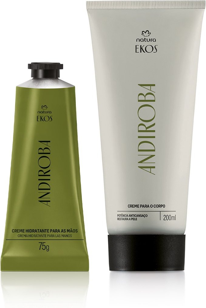 Imagem principal Kit Creme Hidratante para Mãos e Creme Desodorante Hidratante para o Corpo Ekos Andiroba Natura BR Natura BR