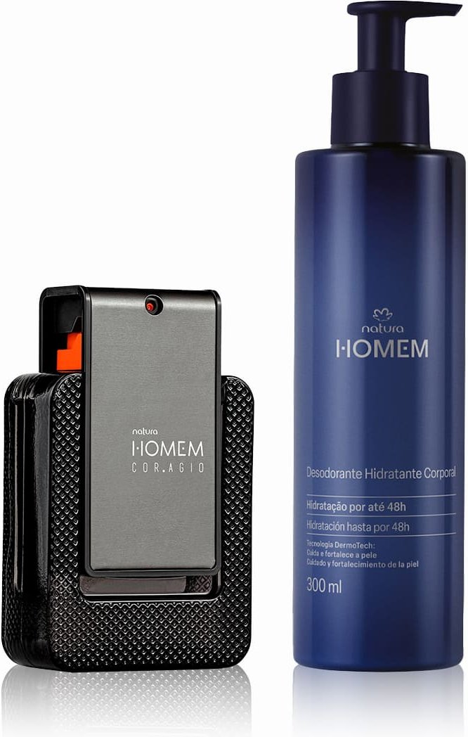Imagem principal Kit Natura Homem Cor.agio com Hidratante (2 produtos) Natura BR Natura BR