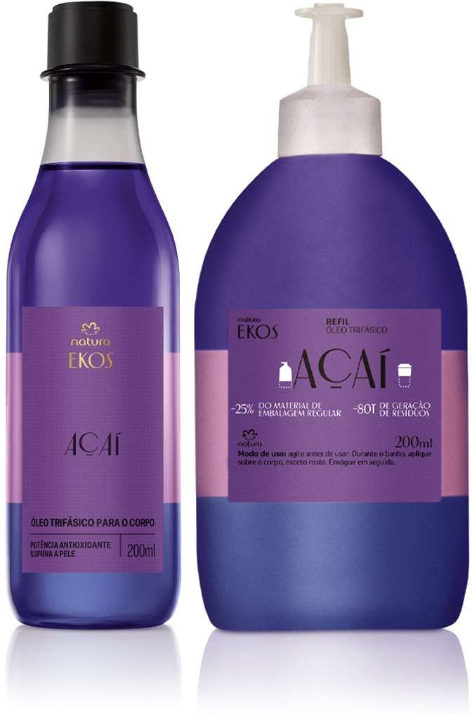 Imagem principal Kit Óleo Trifásico Desodorante Corporal Ekos Açaí com Refil Natura BR Natura BR