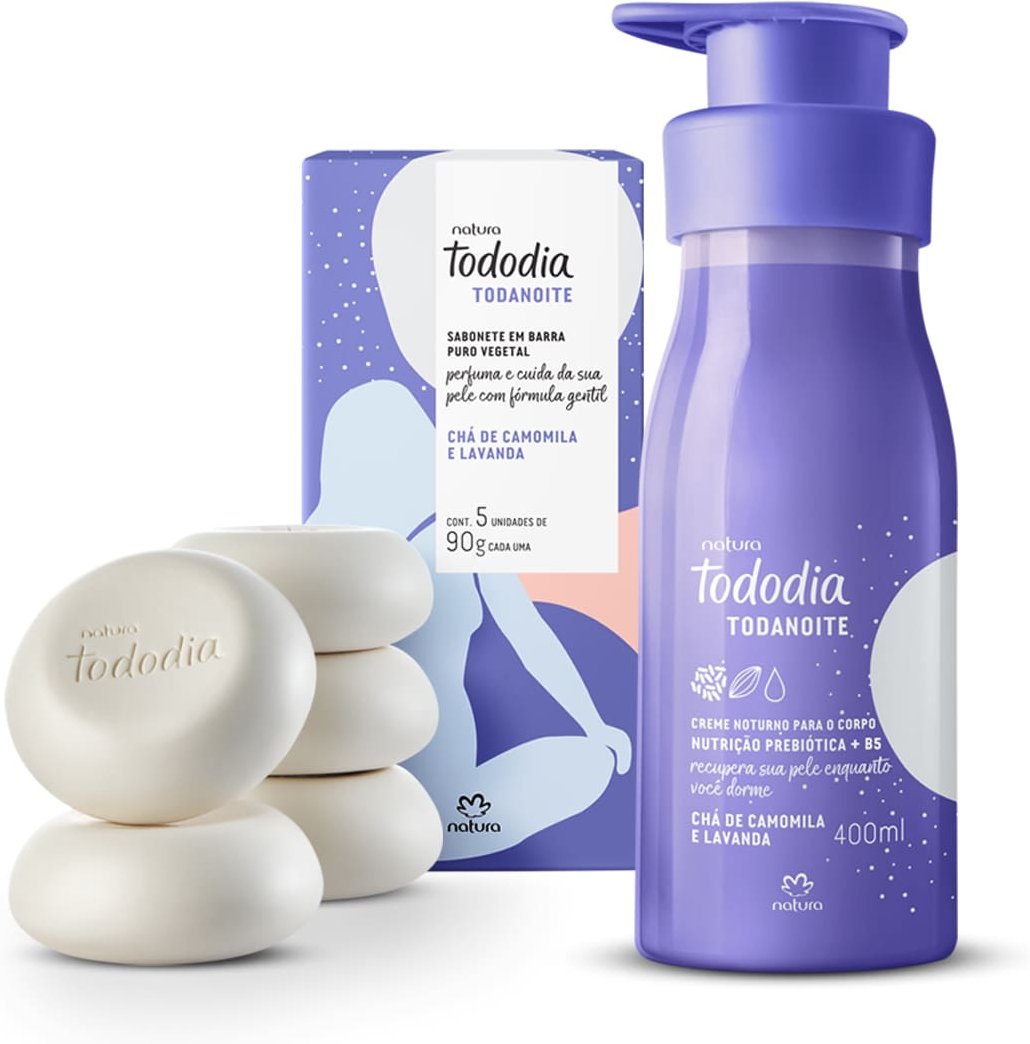 Imagem principal Kit Tododia Todanoite com Sabonete e Hidratante (2 produtos) Natura BR Natura BR
