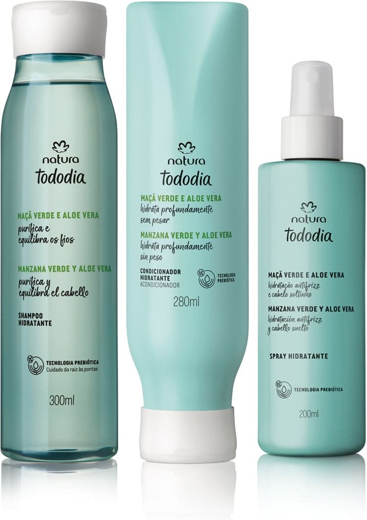Imagem principal Kit HidratanteTododia Maçã Verde e Aloe Vera (3 produtos) Natura BR Natura BR