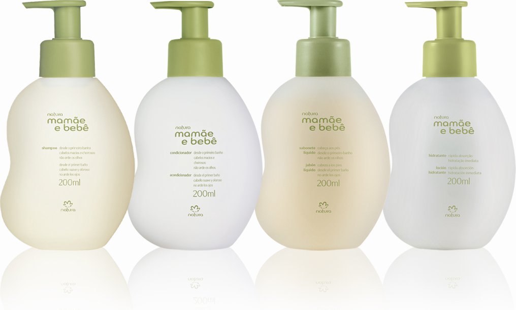 Imagem principal Kit Mamãe e Bebê Shampoo, Condicionador, Sabonete Líquido e Hidratante (4 produtos) Natura BR Natura BR