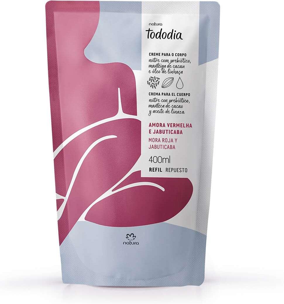 Imagem principal Refil Creme Desodorante Nutritivo para o Corpo Tododia Amora Vermelha e Jabuticaba Natura BR Natura BR
