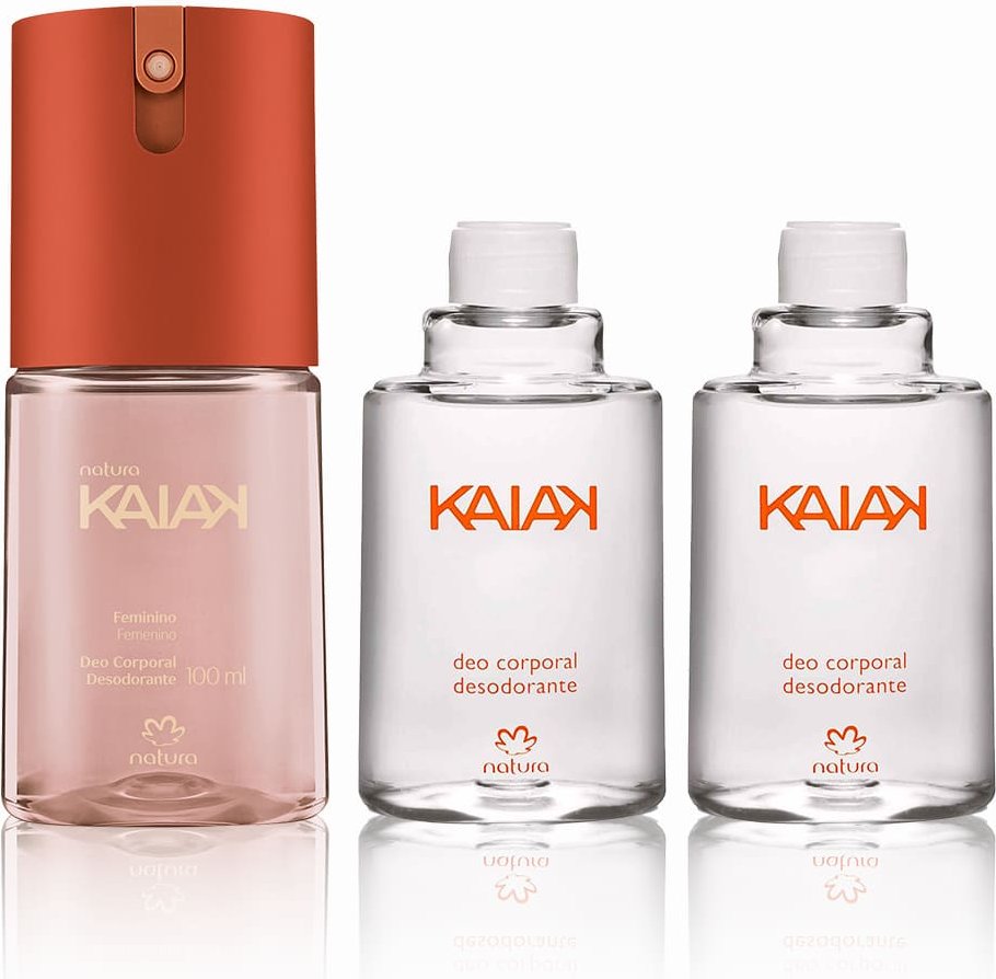 Imagem principal Kit Desodorante Spray Corporal Kaiak Feminino (2 produtos) Natura BR Natura BR