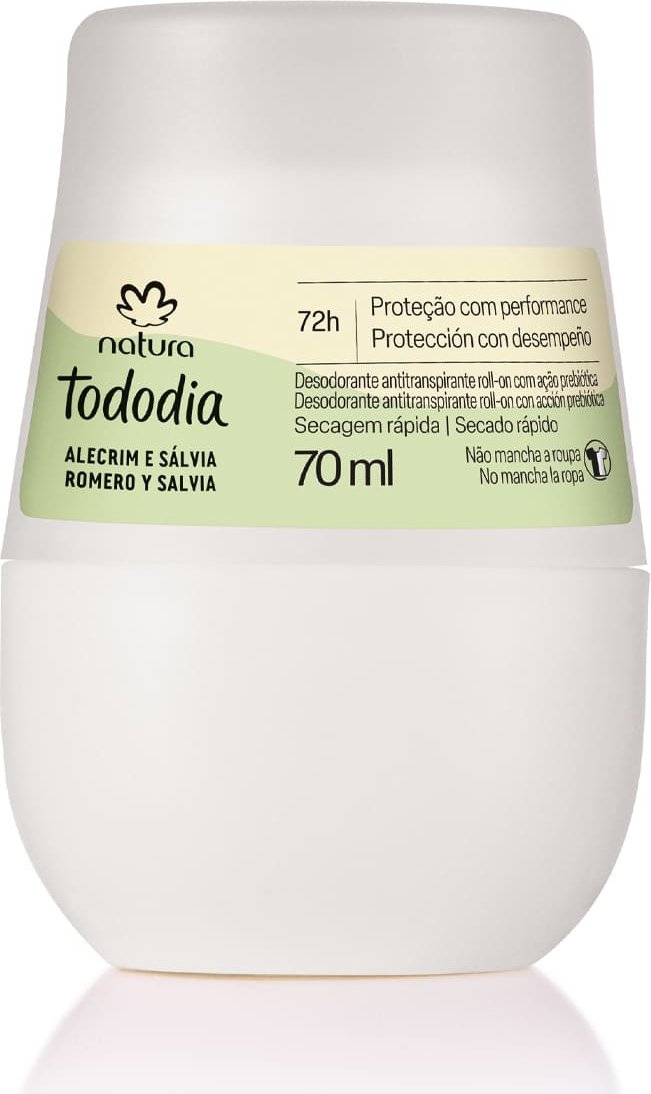 Imagem principal Desodorante Antitranspirante Roll-on Tododia Alecrim e Sálvia Natura BR Natura BR