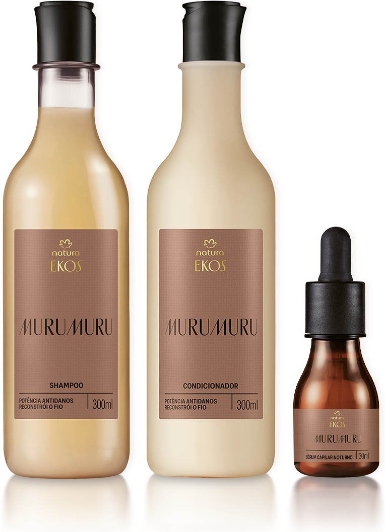 Imagem principal Kit Ekos Murumuru Shampoo, Condicionador e Sérum Natura BR Natura BR