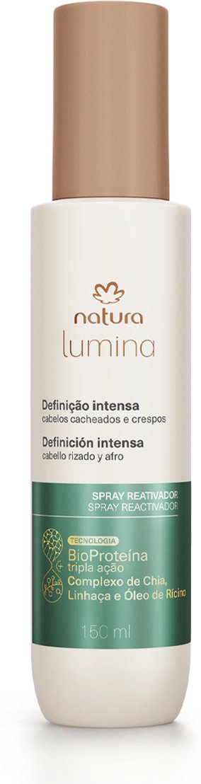 Imagem principal Spray Umidificador Reativador para Definição Intensa de Cabelos Cacheados e Crespos Natura BR Natura BR