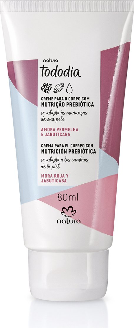 Imagem principal Creme Desodorante Nutritivo para o Corpo Tododia Amora Vermelha e Jabuticaba Natura BR Natura BR