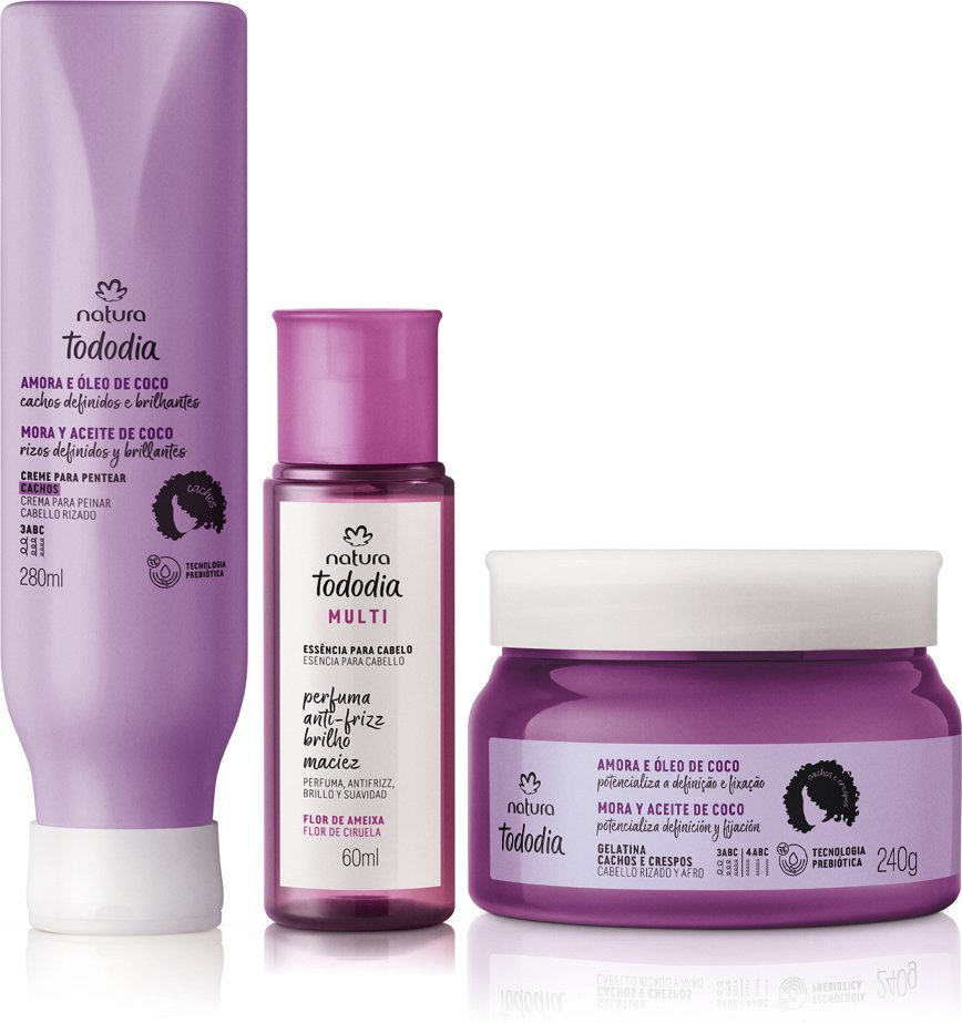 Imagem principal Kit Tododia Cachos Perfumados (3 produtos) Natura BR Natura BR