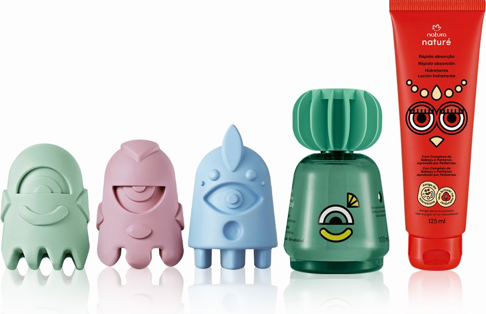 Imagem principal Kit Naturé Colônia Pula Pula, Sabonete em Barra e Hidratante (3 produtos) Natura BR Natura BR