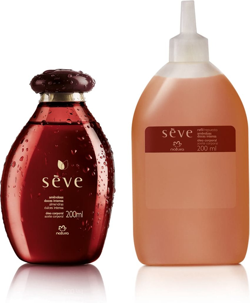Imagem principal Kit Óleo Desodorante Corporal Sève Amêndoas Doces Intensa com Refil (2 produtos) Natura BR Natura BR