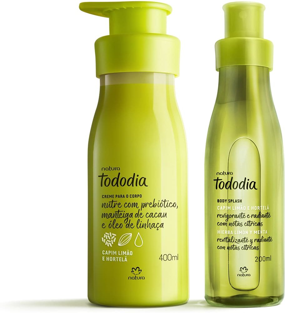 Imagem principal Kit Tododia Capim Limão e Hortelã com Hidratante e Body Splash (2 produtos) Natura BR Natura BR