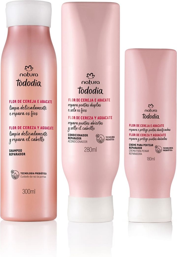Imagem principal Kit Reparador Tododia Flor de Cereja e Abacate (3 produtos) Natura BR Natura BR