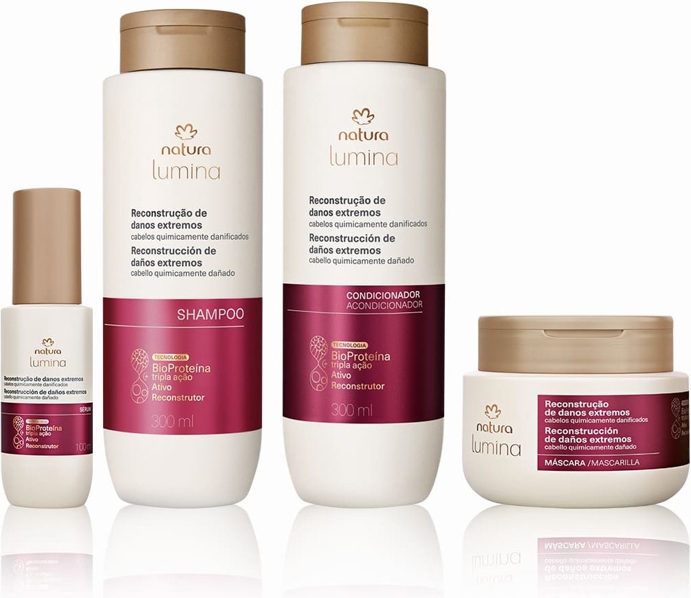 Imagem principal Kit Lumina Reconstrução de Danos Extremos (4 produtos) Natura BR Natura BR