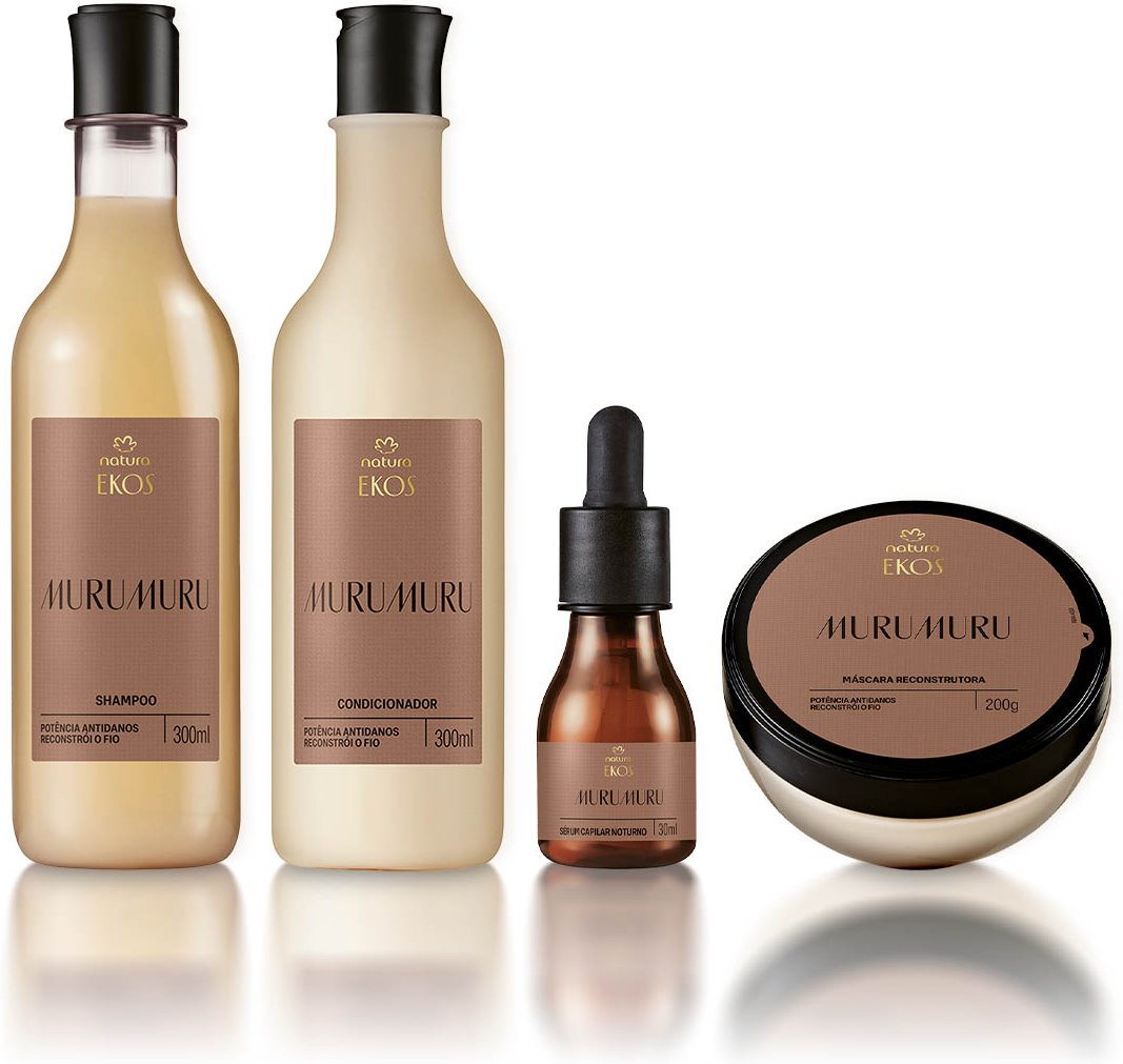 Imagem principal Kit Ekos Murumuru Shampoo, Condicionador, Máscara e Sérum Natura BR Natura BR
