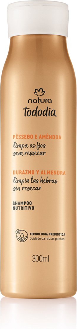 Imagem principal Shampoo Nutritivo Tododia Pêssego e Amêndoa 300 ml Natura BR Natura BR
