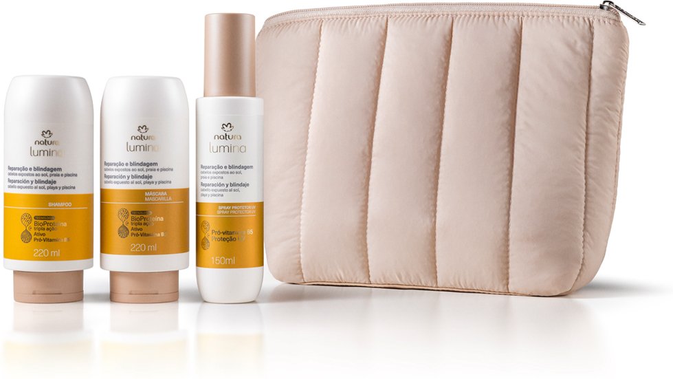 Imagem principal Kit Lumina Verão com Nécessaire (4 produtos) Natura BR Natura BR