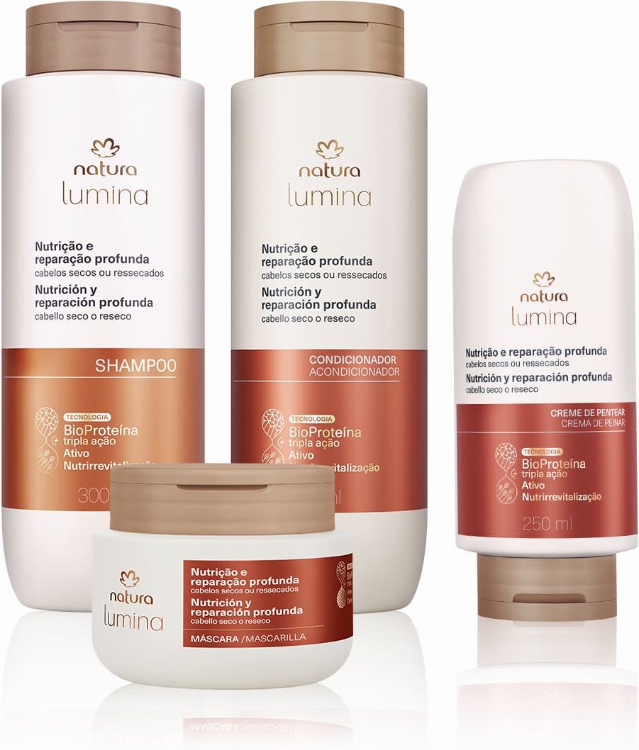 Imagem principal Kit Lumina Nutrição e Reparação (4 produtos) Natura BR Natura BR