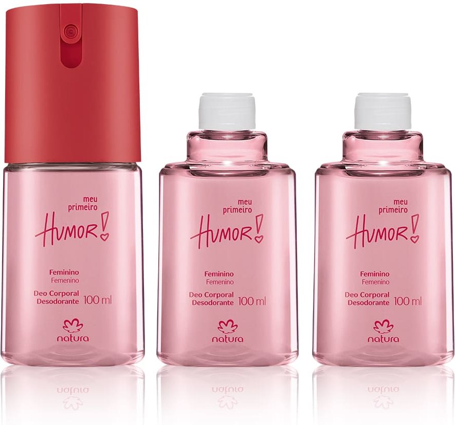Imagem principal Kit Desodorante Spray Corporal Meu Primeiro Humor Feminino (3 produtos) Natura BR Natura BR