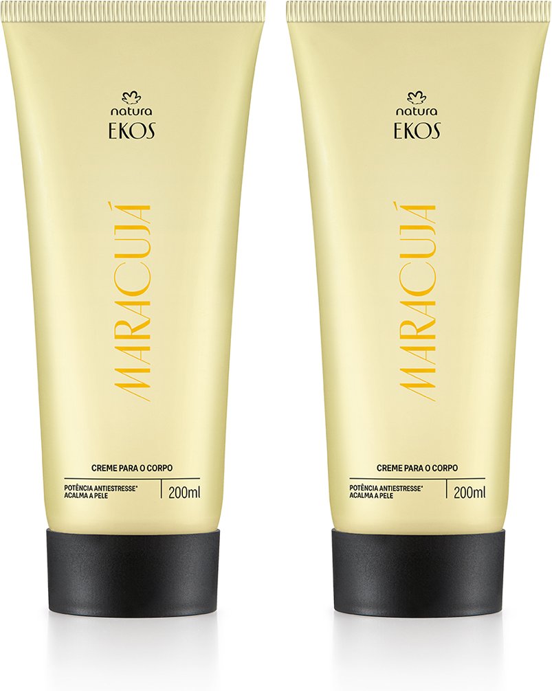 Imagem principal Kit Creme Desodorante Hidratante para o Corpo Ekos Maracujá (2 unidades) Natura BR Natura BR