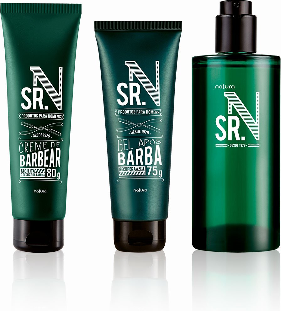 Imagem principal Kit Sr. N, Creme de Barbear e Gel Pós Barba (3 produtos) Natura BR Natura BR